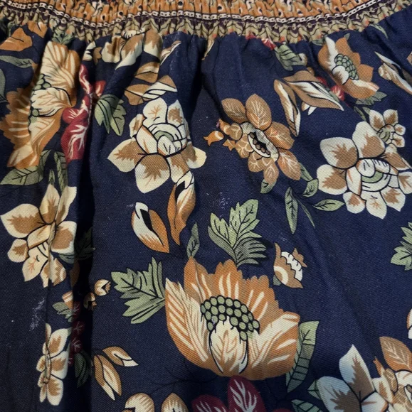 FARM RIO × ANTHRO L Yolanda Maxi Floral Mixed Print Skirt - Picture 6 of 6